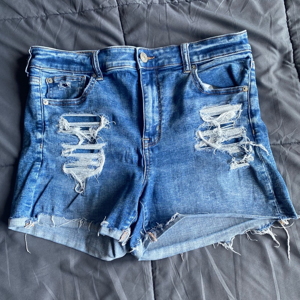American Eagle Distressed Denim Shorts
